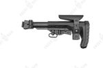 Приклад без рукоятки для боевых складных версий АК (74м, -12, -15, "сотая" серия и тд), на базе Атом с подщечником, К.Арма / K.Arma