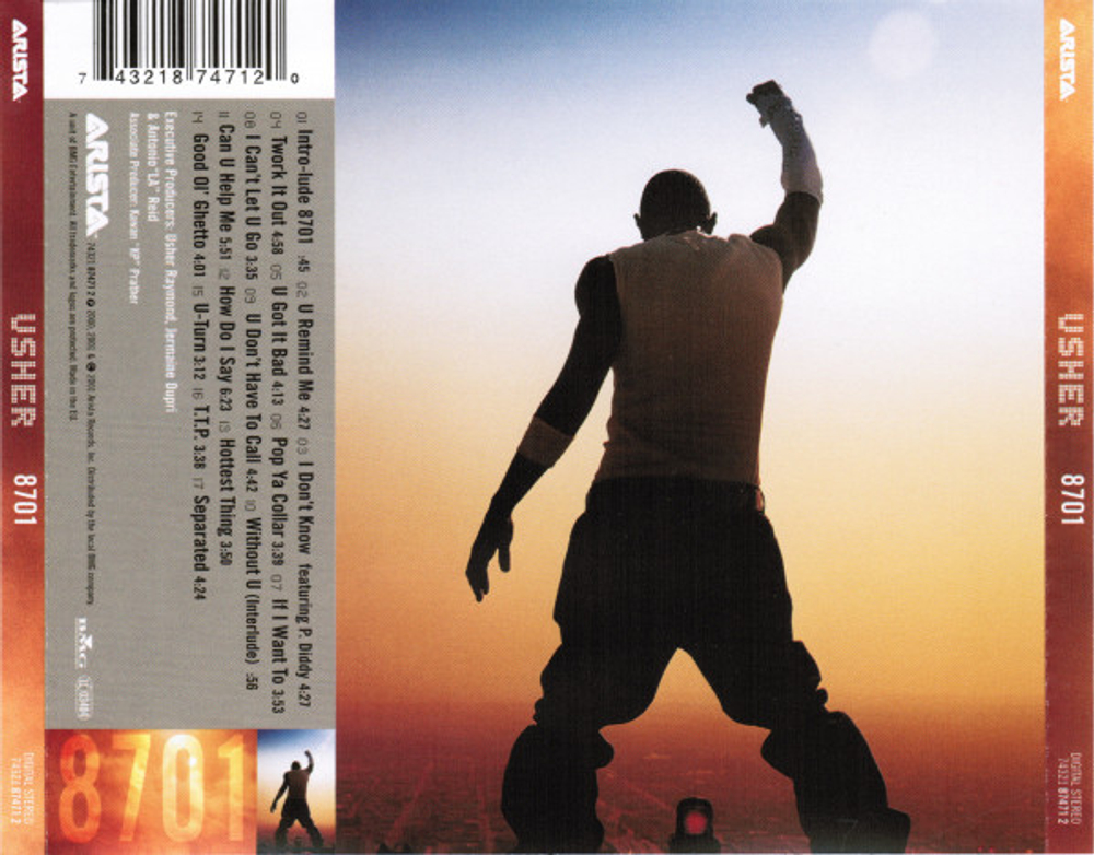 Usher — 8701 (CD)