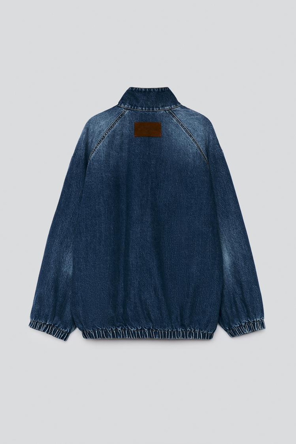 ZARA X BAISI GUADAGNINO КУРТКА ИЗ ДЕНИМА, СИНИЙ/ИНДИГО