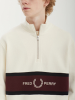 Мужская Толстовка (Half-zip) Embroidered Panel