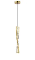 Светильник подвесной светодиодный NewRgy 2119-DW-50 BRASS, 9 Вт, латунный