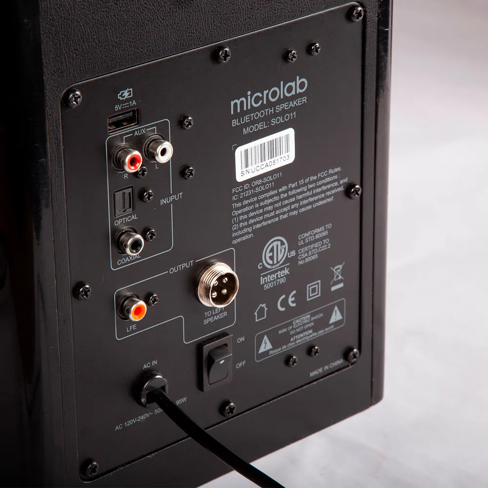 Microlab SOLO 11 (черный) полочная акустическая система