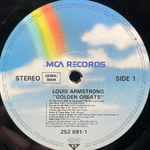 Louis Armstrong ‎– Golden Greats (Германия 1986г.)