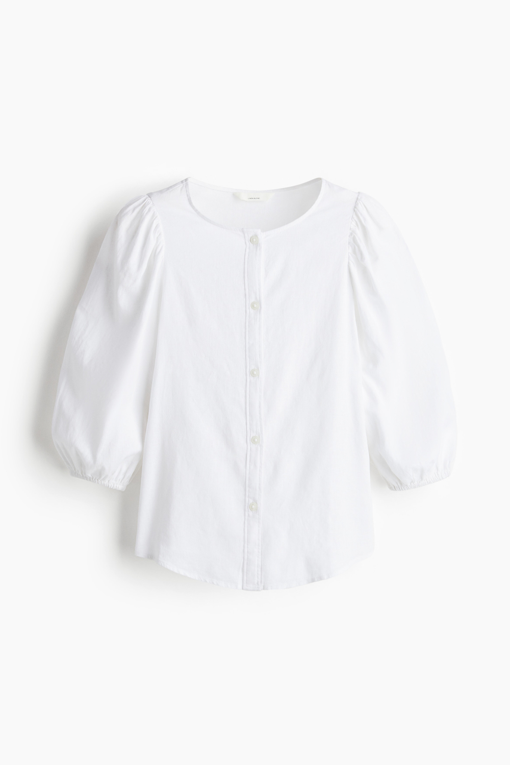Блузка с льном - H&M