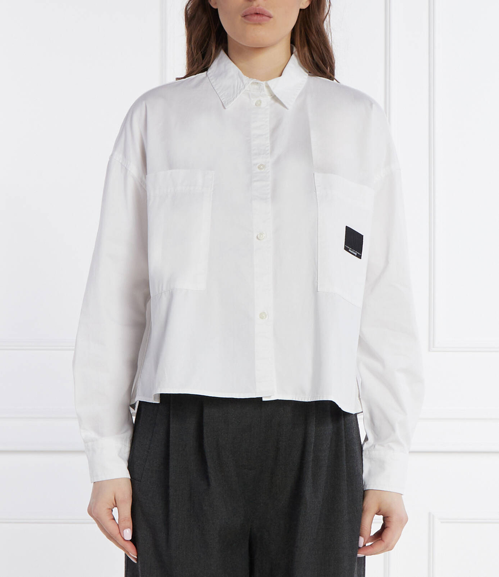 Рубашка Armani Exchange x mixmag Armani Exchange - белый(3DYC48 YN6RZ)
