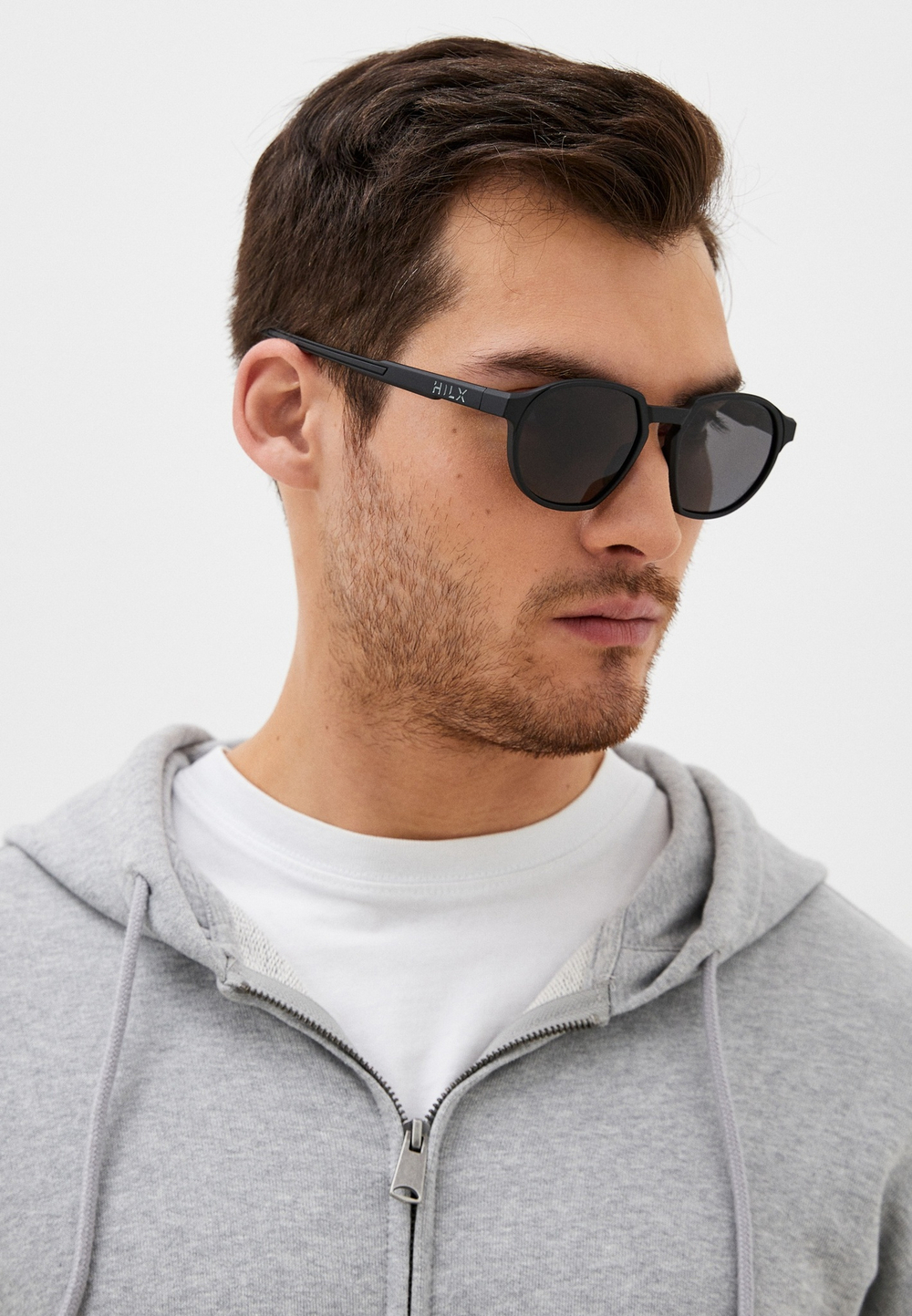 Спортивные очки HILX Orion / Matt Solid Black / Black Polarized Lens