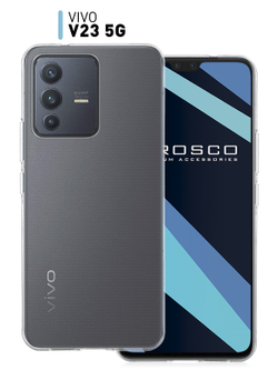 Чехол ROSCO для Vivo V23 оптом (арт. VV-V23-TPU-TRANSPARENT)