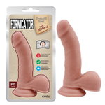 Фаллоимитатор на присоске Fornicator (Цвет: телесный)