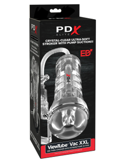 Pipedream ViewTube Vac XXL - Мастурбатор с вакуумной помпой