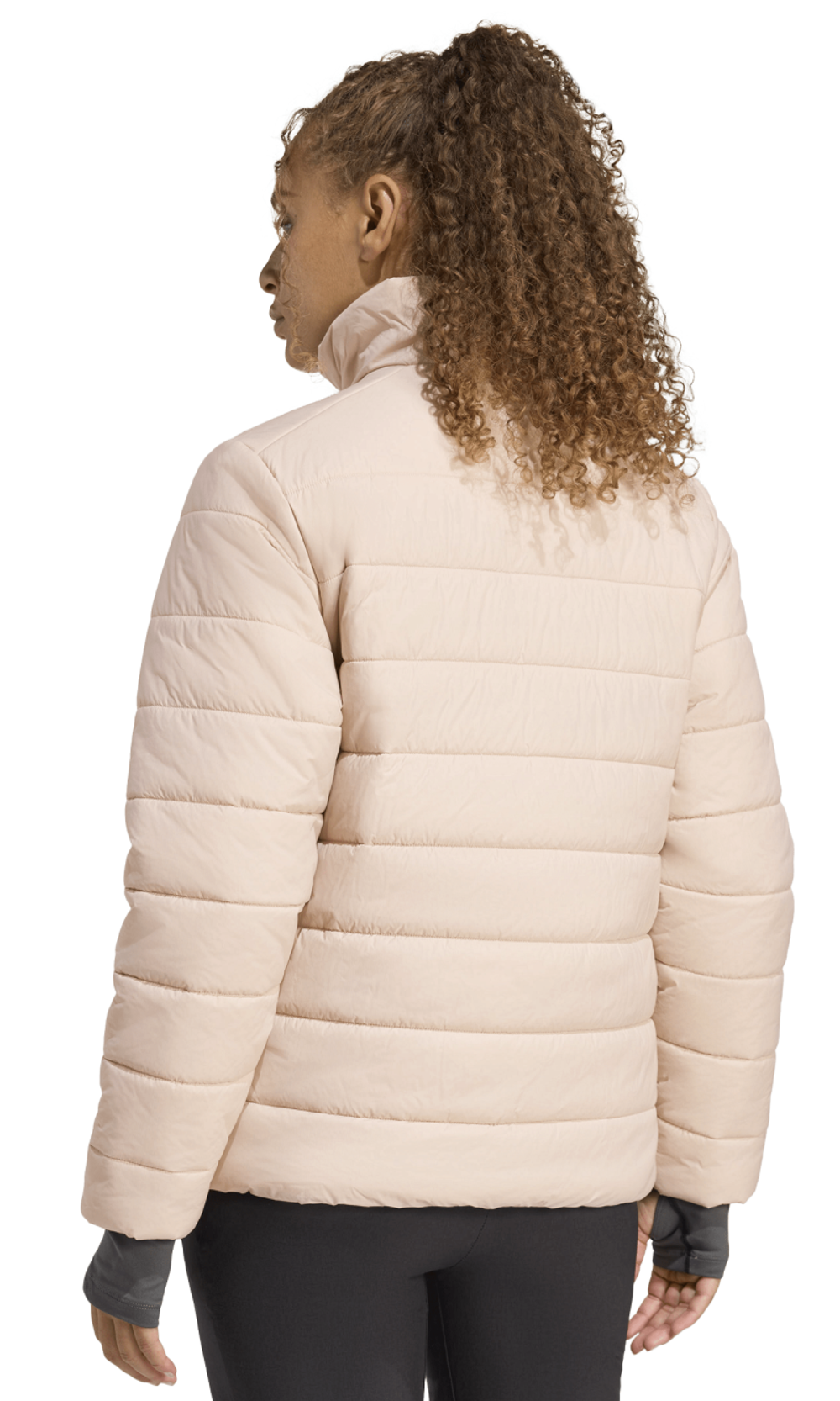 Женская теннисная куртка Adidas Terrex Multi Essentials Insulated — wonder taupe