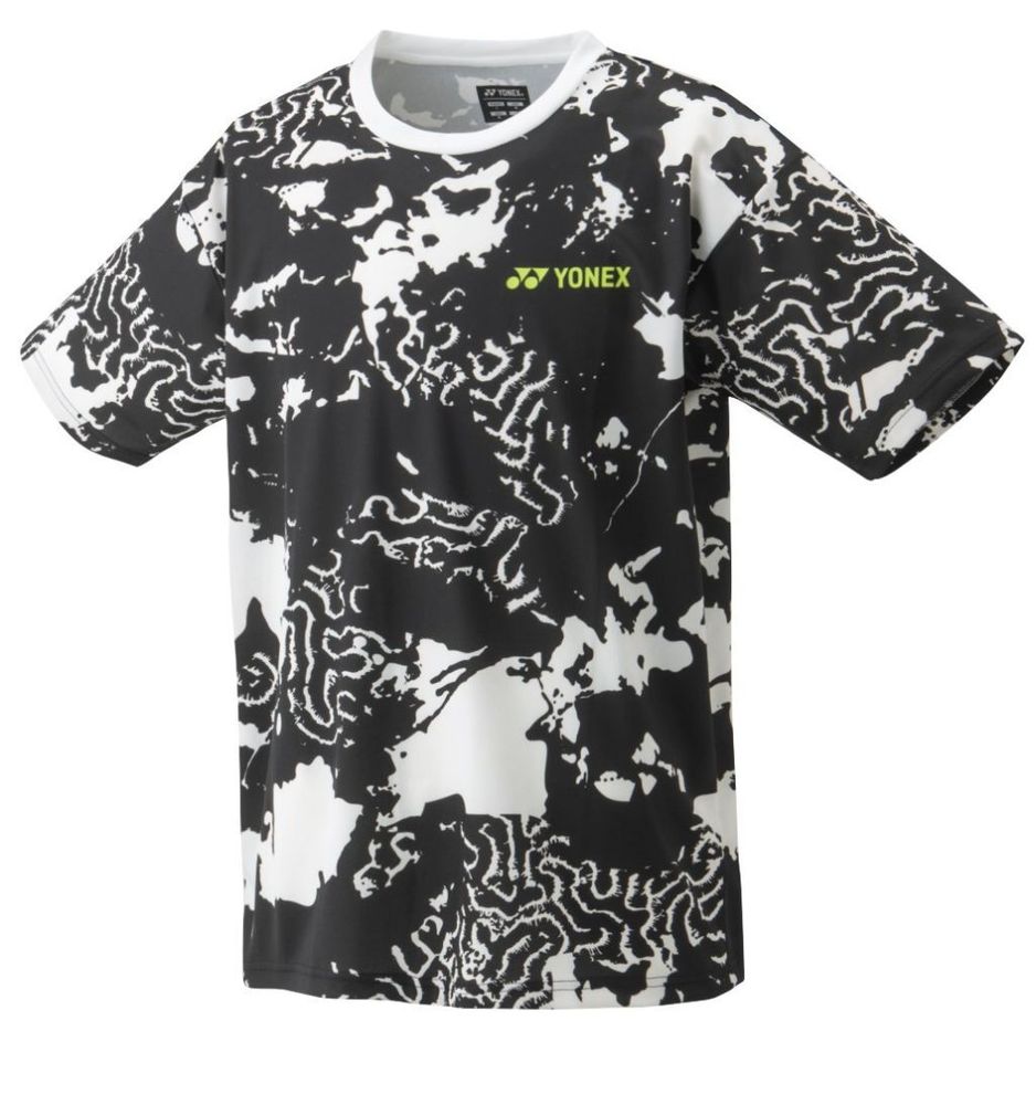 Футболка мужская теннисная Yonex Men's Practice Crew - white