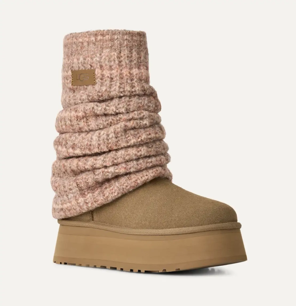 UGG Угги Classic Mini Dipper, бронзовый
