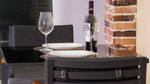 Стол обеденный Ideal Patio КАНА алюминий, стекло 80x80 см (1 ножка) резервный дубль