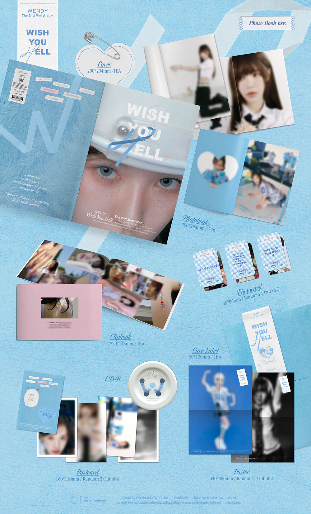 Альбом WENDY - Wish You Hell (Photo Book Ver.)