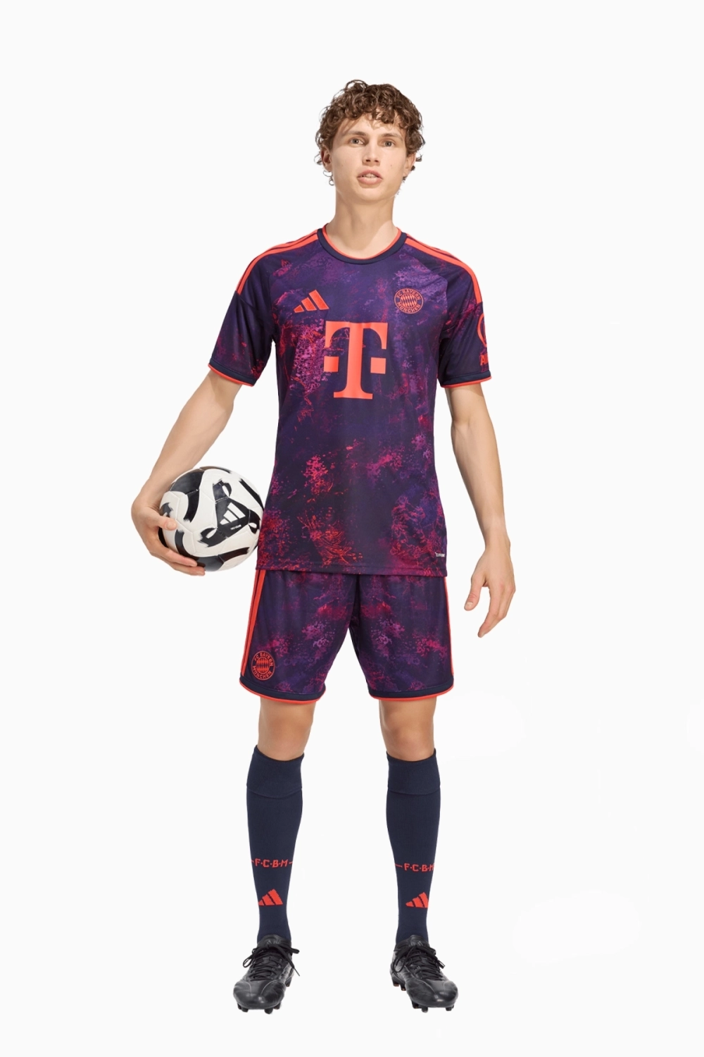 Шорты adidas FC Bayern 26/27 Third - фиолетовый
