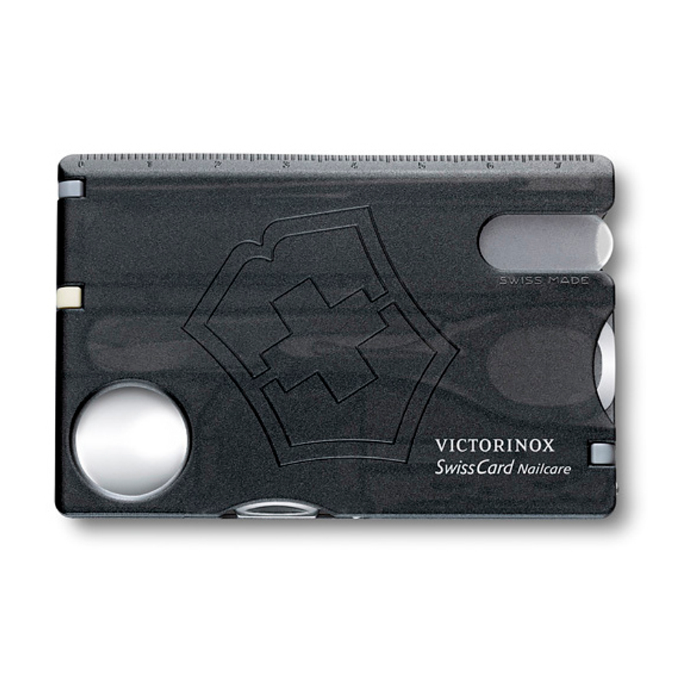 Швейцарская карточка Victorinox SwissCard Nailcare, черная