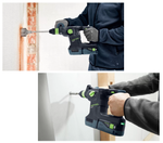 Новинка! Перфоратор аккумуляторный комбинированный 18В FESTOOL KHC 18 EB-Basic в систейнере Sys³, 2,6 Дж, D сверла 68 мм, Диапазон зажима патрона 1,5 - 13 мм, Макс. D сверления в бетоне 26 мм, для ударного сверления, долбления, бесшумного сверления, завинчивания 577447