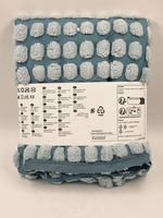 Наволочка на подушку IKEA SVARTPOPPEL голубая 50х50 см (из Финляндии)