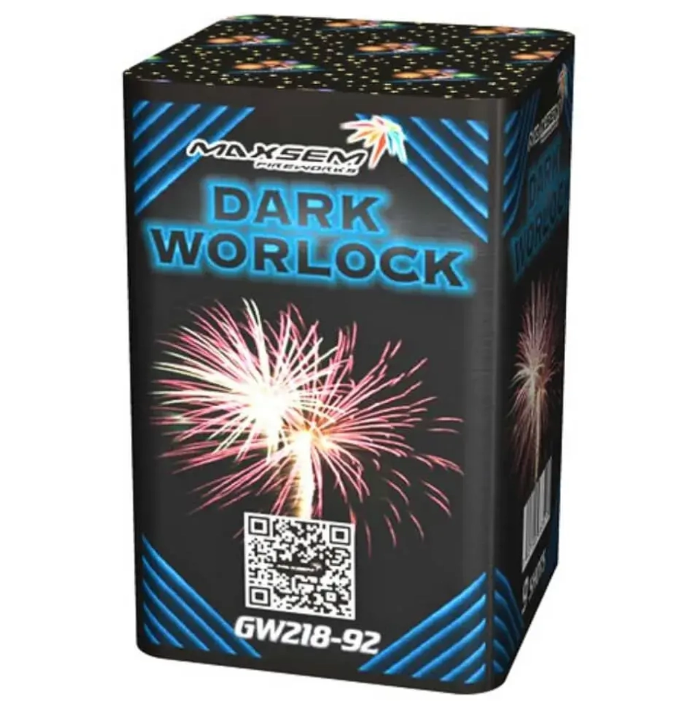 Батарея салютов Dark Worlock GREEN (GW218-92) от Maxsem, 9 залпов, 20 мм