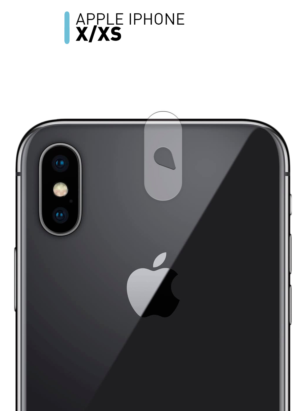Стекло на камеру ROSCO для Apple iPhone X;Apple iPhone XS оптом (арт. IPX/XS-CLEAR-CAM-GLASS)
