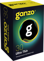 Презервативы Ganzo Ультратонкие Ultra Thin 30шт 6761GZ