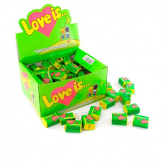 Жев. рез. Love is... Яблоко и Лимон 1/100