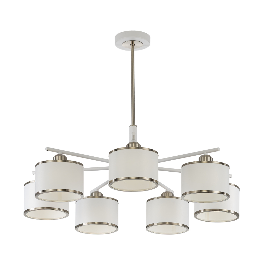 Citilux ALTON CL421272 Люстра на штанге с абажурами Белая