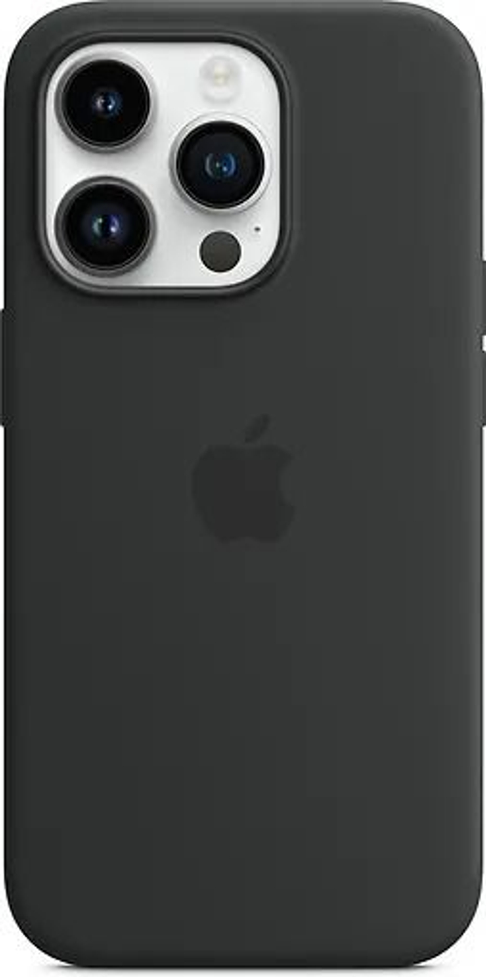 Силиконовый чехол Apple iPhone 14 Pro с MagSafe, полночь (Из Финляндии)