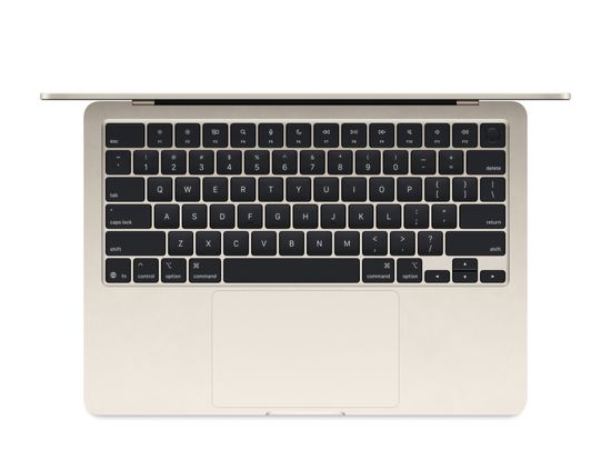 Ноутбук Apple MacBook Air 15.3 (2025) M4 16/256 ГБ Сияющая звезда (MW1J3) Starlight