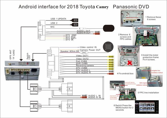 Мультимедиа блок для Toyota Camry 70 2017-2020 (с JBL и климатом на ШГУ) - RDL-03- на Android 12, Быстрая, Carplay, 4G SIM-слот