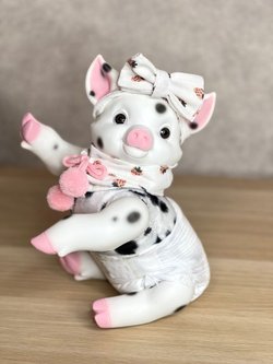 Игрушка мягконабивная 35см АниРеал Хрюшка (60140)