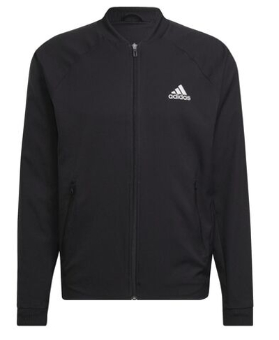 Мужская теннисная кофта Adidas Tennis Jacket - black/white