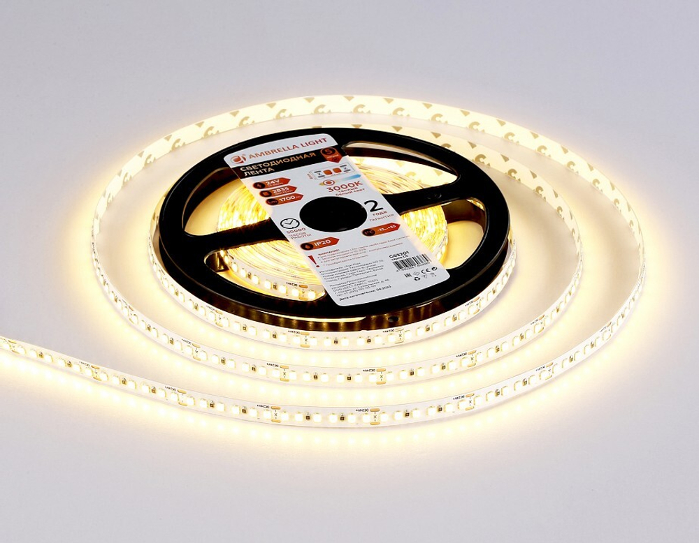 Лента светодиодная Ambrella Light GS GS3201