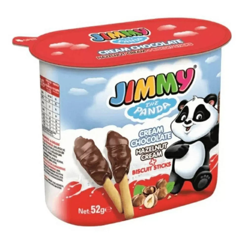 Бисквитные Палочки Jimmy Cream С Ореховой Пастой