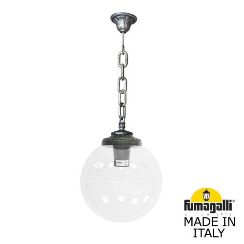 Уличный подвесной светильник Fumagalli GLOBE 300 G30.120.000.BXF1R