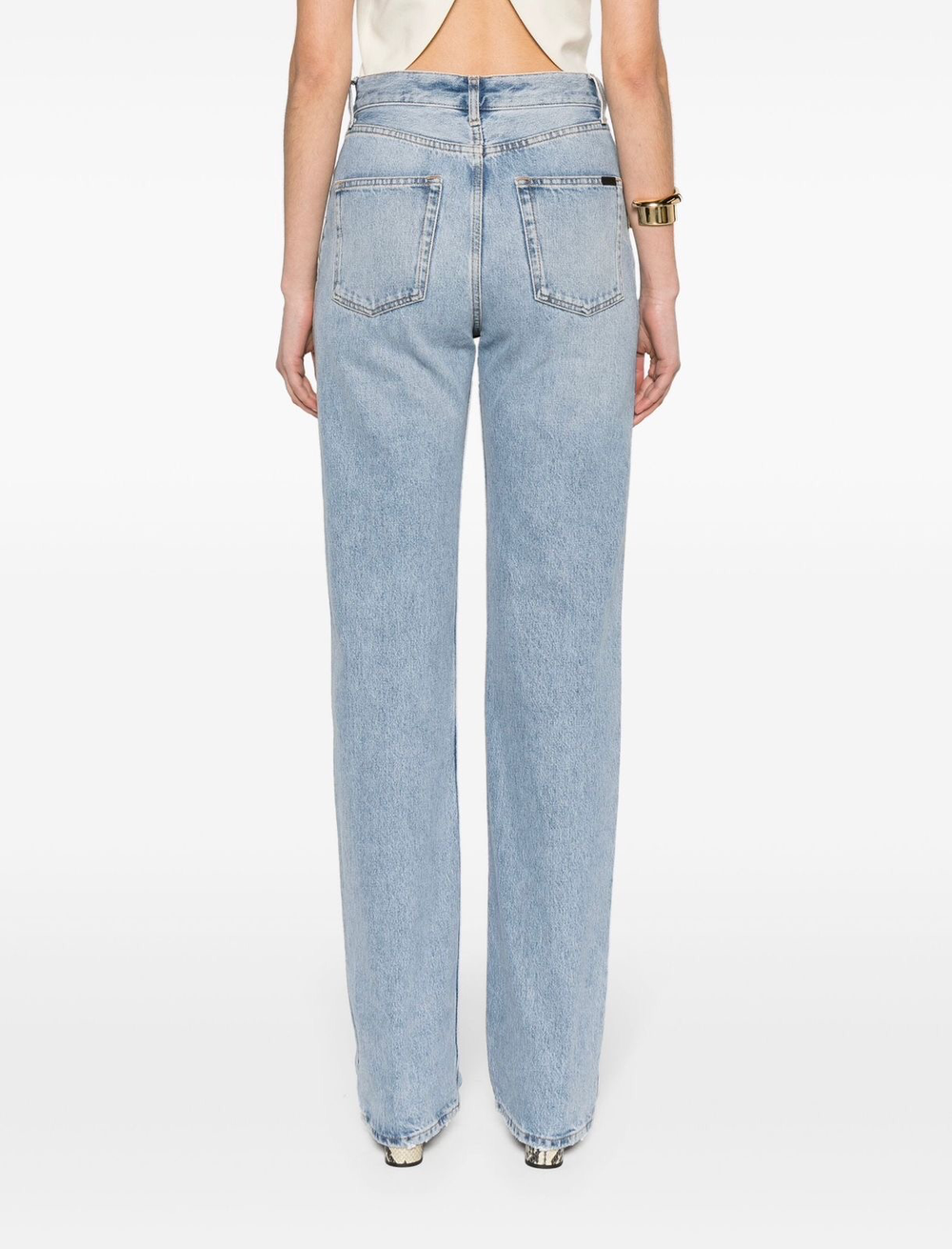 Джинсы SAINT LAURENT