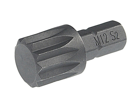 Бита SPLINE M12х25мм 1/4" DR JTC
