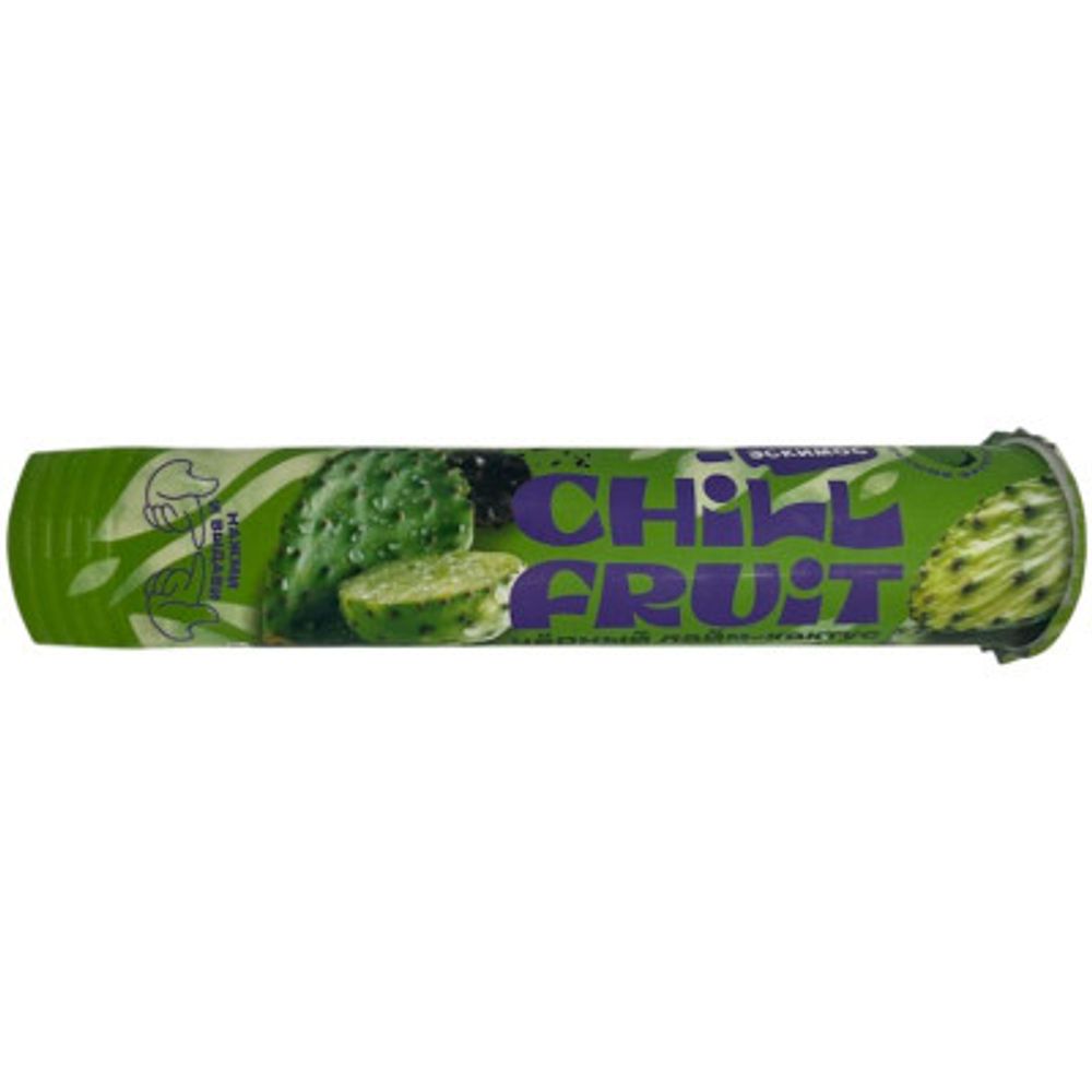 Сорбет в тубе  Chill Fruit  Черный лайм-кактус 0% 70гр