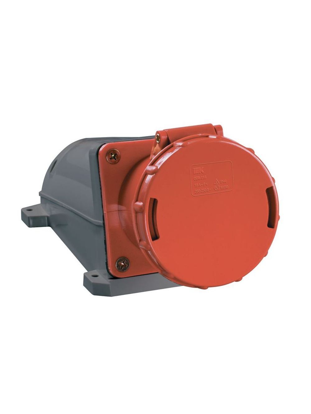 Розетка ОП 63А 380В 3P+PE+N ССИ-135 IP54 IEK PSR12-063-5