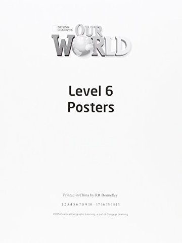 Our World BrE 6 Poster Set /Учебные постеры