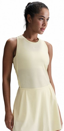 Женский топ теннисный Nike Dri-Fit Victory - желтый
