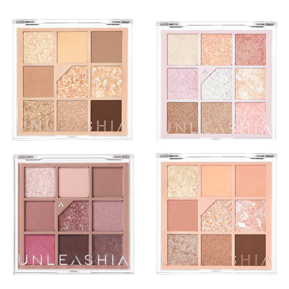 Палетка теней для век с глиттерами Unleashia Glitterpedia Eye Palette - №.6 All of Citrus, 6,6г
