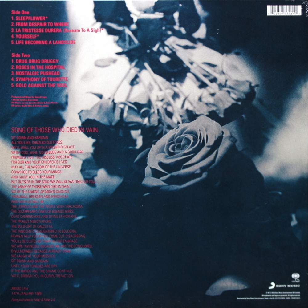 Manic Street Preachers / Gold Against The Soul (LP)