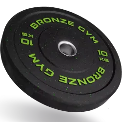 Диск бамперный  BRONZE GYM 10КГ Д50