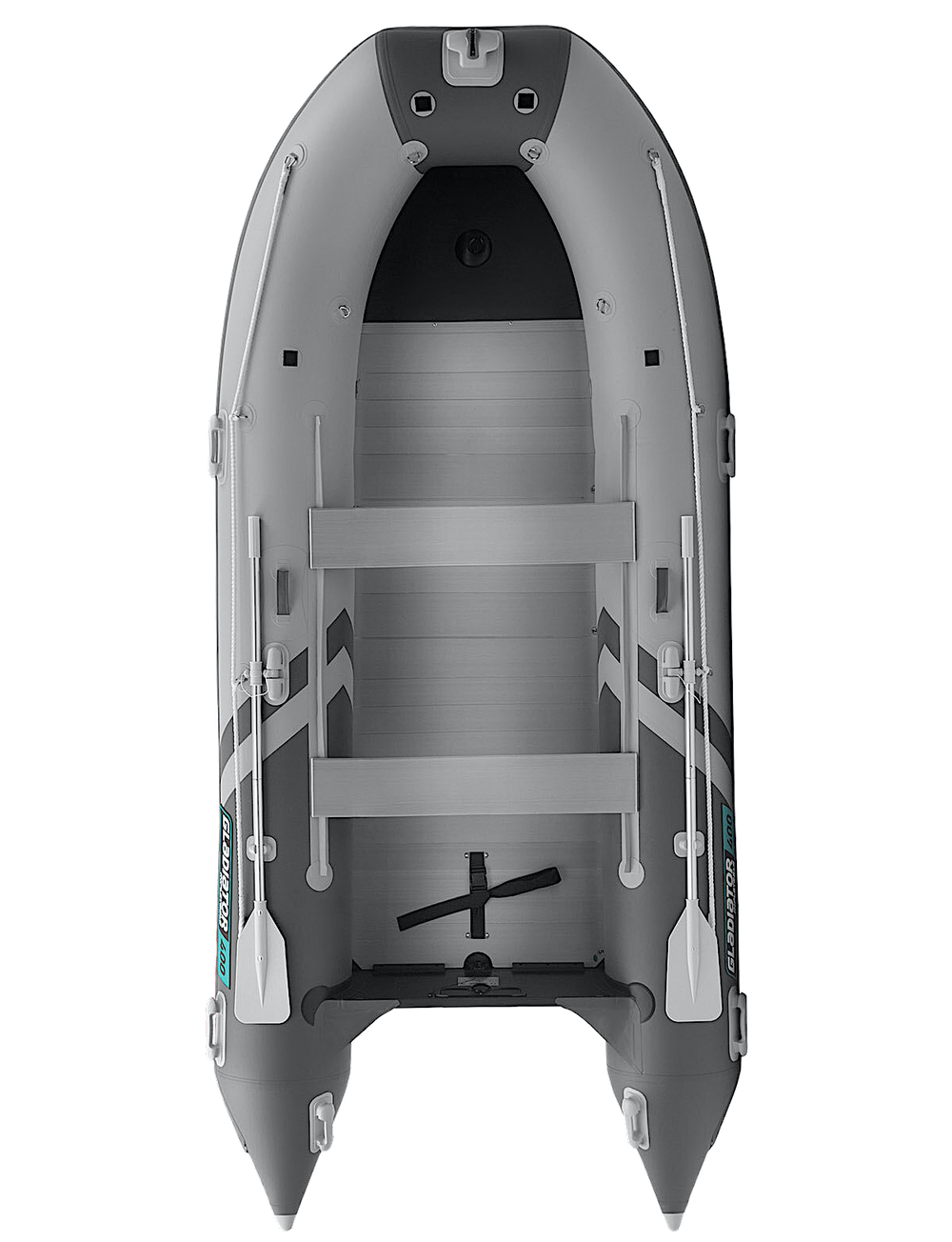 Лодка ПВХ Gladiator Active C400AL с алюминиевым полом -