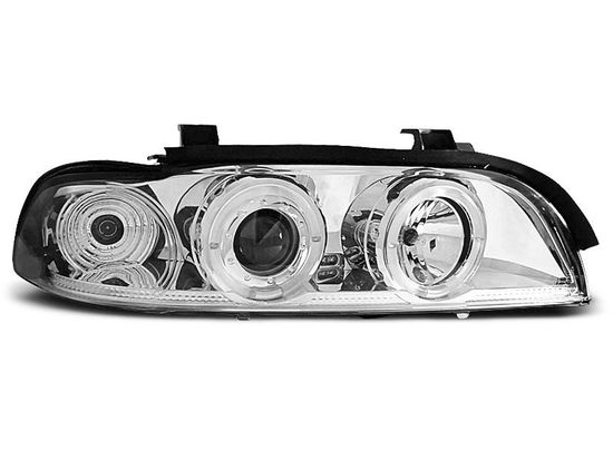Фары передние ANGEL EYES CHROME для BMW E39 09.95-05.03