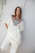 ПЛАТЬЕ МИДИ С ВЫШИВКОЙ — ZW COLLECTION — ZARA