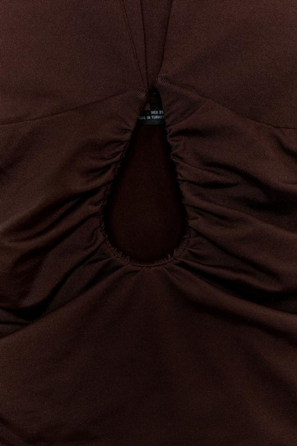 БОДИ ИЗ ПОЛИАМИДНОЙ ТКАНИ - ZARA