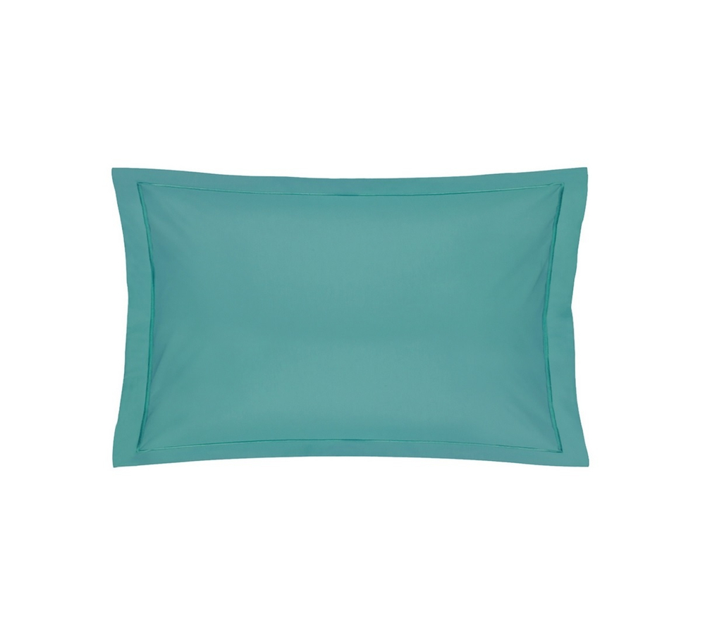 Постельное белье PLAIN CELADON Blanc des Vosges 2 спальное евро Бирюзовый