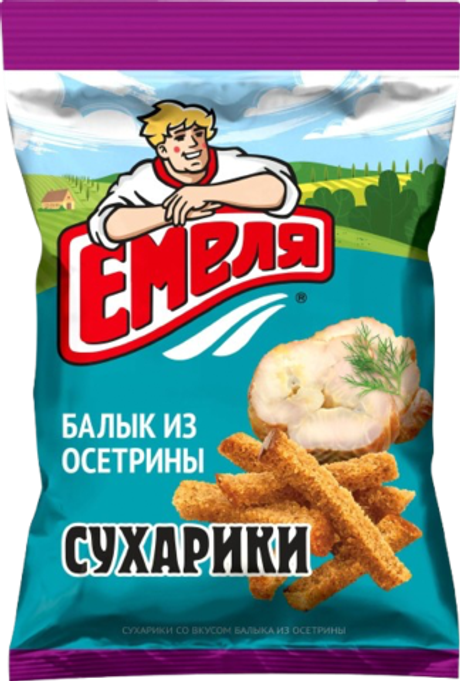 Сухарики Емеля большая упаковка